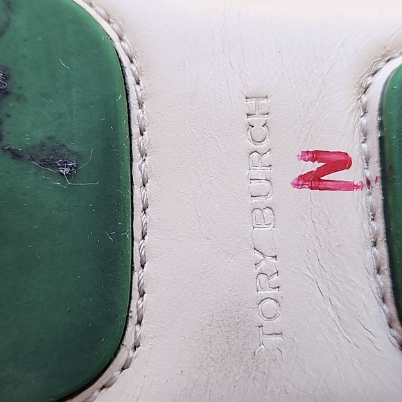 Tory Burch Cream Slide on Loafers Wome's Size 8 - Picture 9 of 13